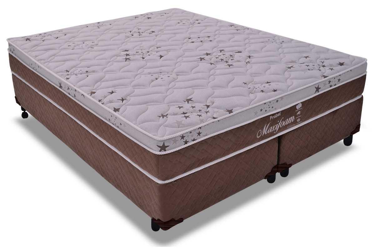 Colchão Probel Molas Pocket Maxifoam Euro Pillow Brown